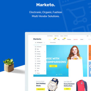 Marketo eCommerce & amp Multivendor Marketplace Woocommerce WordPress Theme