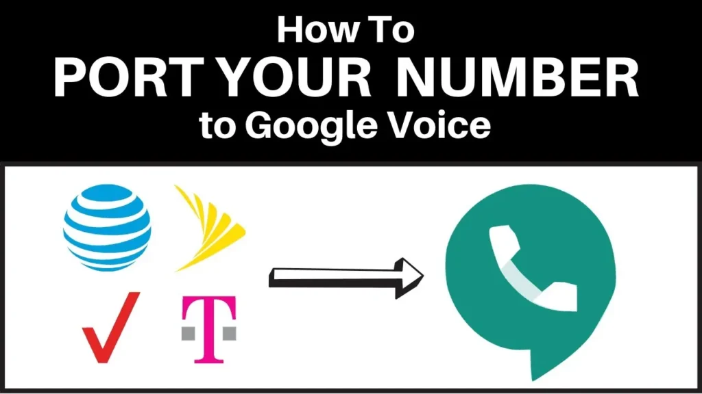 port phone number to google voice